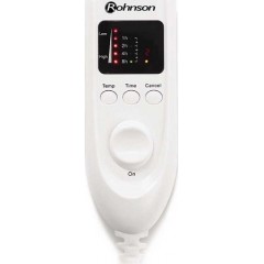 Rohnson R-035 Διπλή Ηλεκτρική Κουβέρτα Πλενόμενη με Χρονοδιακόπτη Γκρι 120W 140x160εκ. Rohnson R-035 Διπλή Ηλεκτρική Κουβέρτα Πλενόμενη με Χρονοδιακόπτη Γκρι 120W 140x160εκ.